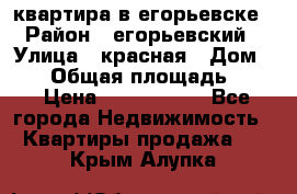 квартира в егорьевске › Район ­ егорьевский › Улица ­ красная › Дом ­ 47 › Общая площадь ­ 52 › Цена ­ 1 750 000 - Все города Недвижимость » Квартиры продажа   . Крым,Алупка